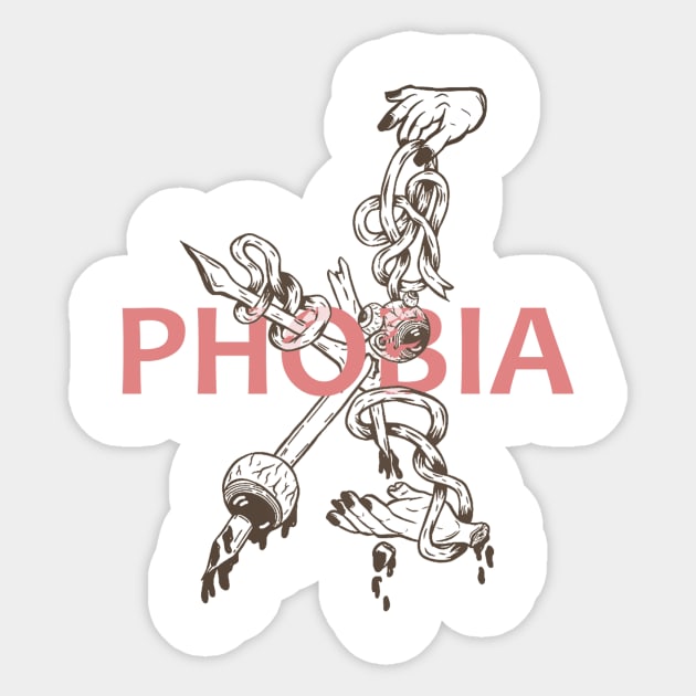 PHOBIA Sticker by Masrofik